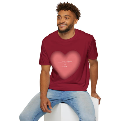 All You Need Is Love Unisex Softstyle T-Shirt